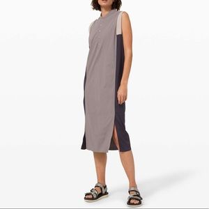 lululemon Take The Moment Dress *lululemon x Robert Geller - Lunar Rock - Size L